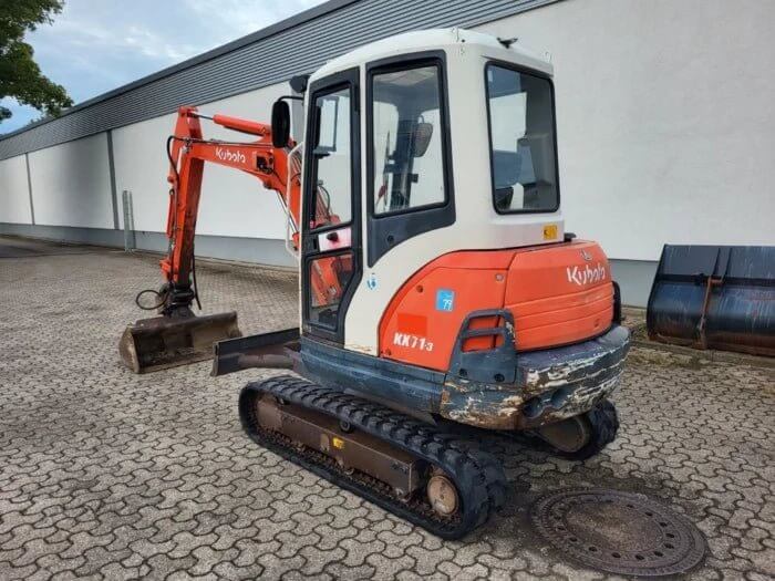 Mini-pelle Kubota KX71-3 – 2009 - AGRIVITI MATERIEL AGRICOLE