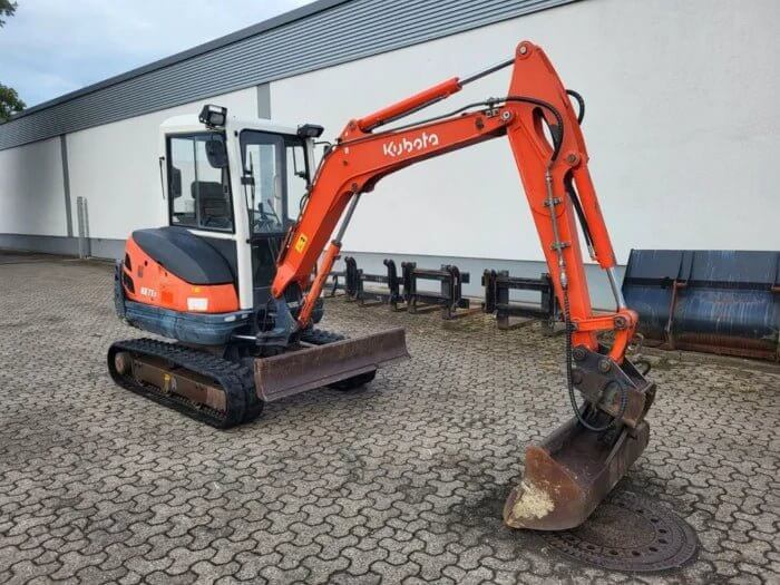 Mini-pelle Kubota KX71-3 – 2009 - AGRIVITI MATERIEL AGRICOLE