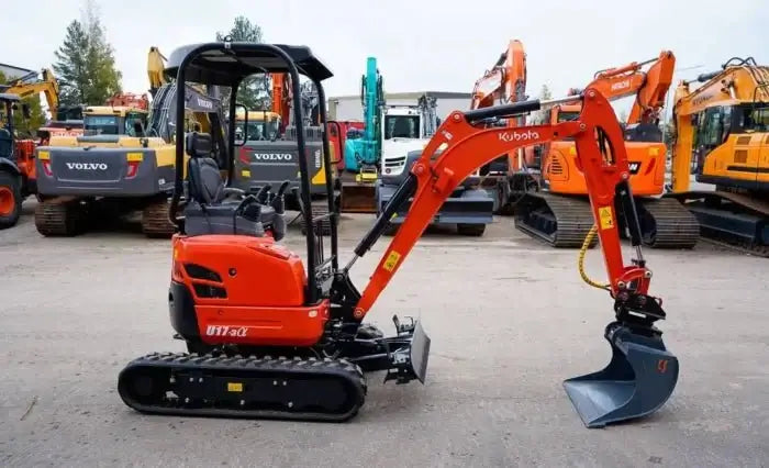 Mini-pelle Kubota U17-3a – 2023-Occasion - AGRIVITI MATERIEL AGRICOLE