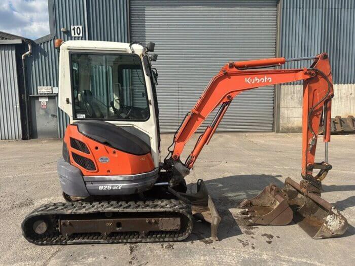 Kubota U25-3 – Mini pelle 2008 – Matériel de chantier - AGRIVITI MATERIEL AGRICOLE