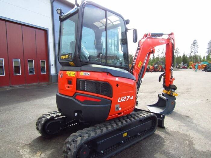 Mini-pelle Kubota U27-4 – 2025 – Neuf - AGRIVITI MATERIEL AGRICOLE
