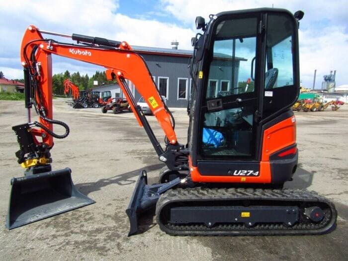Mini-pelle Kubota U27-4 – 2025 – Neuf - AGRIVITI MATERIEL AGRICOLE