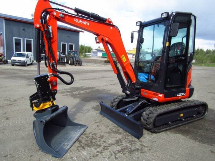 Mini-pelle Kubota U27-4 – 2025 – Neuf - AGRIVITI MATERIEL AGRICOLE