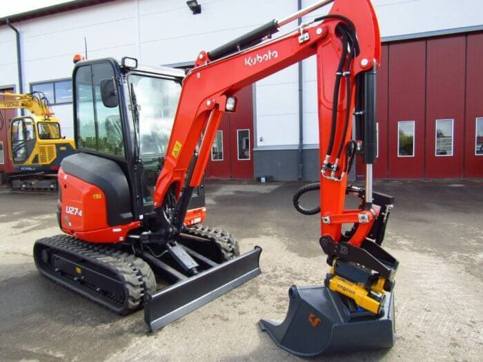 Mini-pelle Kubota U27-4 – 2025 – Neuf - AGRIVITI MATERIEL AGRICOLE