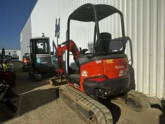 Mini-pelle Kubota U27-4 – 2,6 t – 2015 - AGRIVITI MATERIEL AGRICOLE