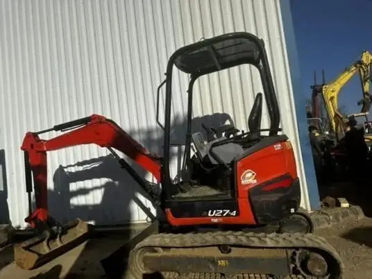 Mini-pelle Kubota U27-4 – 2,6 t – 2015 - AGRIVITI MATERIEL AGRICOLE