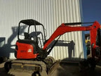 Mini-pelle Kubota U27-4 – 2,6 t – 2015 - AGRIVITI MATERIEL AGRICOLE