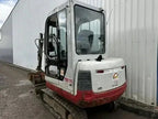 Takeuchi TB125 – Mini pelle cabine 2007 – Matériel de chantier - AGRIVITI MATERIEL AGRICOLE