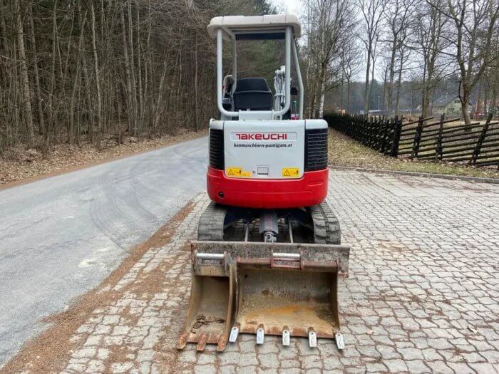 Mini-pelle Takeuchi TB23R – 2018 – 1 520 h – Occasion - AGRIVITI MATERIEL AGRICOLE