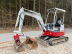 Mini-pelle Takeuchi TB23R – 2018 – 1 520 h – Occasion - AGRIVITI MATERIEL AGRICOLE
