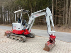 Mini-pelle Takeuchi TB23R – 2018 – 1 520 h – Occasion - AGRIVITI MATERIEL AGRICOLE