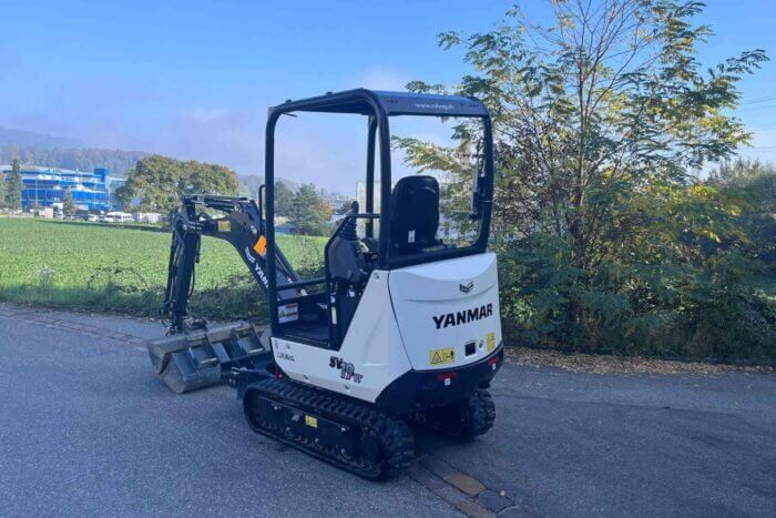 Mini-pelle Yanmar SV19 – 2023 – 968 h – Occasion - AGRIVITI MATERIEL AGRICOLE