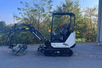 Mini-pelle Yanmar SV19 – 2023 – 968 h – Occasion - AGRIVITI MATERIEL AGRICOLE
