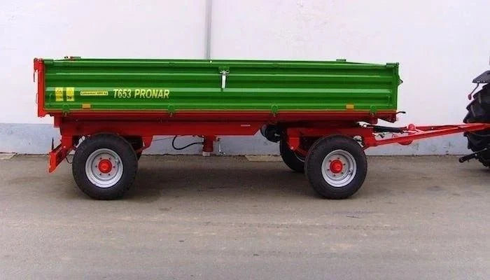Remorque agricole PRONAR T654/2 – 6 tonnes – benne – occasion - AGRIVITI MATERIEL AGRICOLE