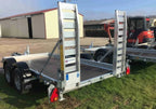 Remorque porte-engins HUMBAUR HT 3062 – 3,5T – double essieu – occasion - AGRIVITI MATERIEL AGRICOLE
