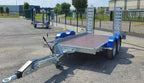 Remorque porte-engins HUMBAUR HTK 3500 – 3,5T – double essieu – occasion - AGRIVITI MATERIEL AGRICOLE