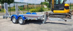 Remorque porte-engins HUMBAUR HTK 3500 – 3,5T – double essieu – occasion - AGRIVITI MATERIEL AGRICOLE