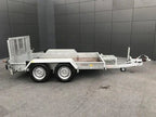 Remorque porte-voiture Pongratz PAF 2715 – 2,7T – double essieu – occasion - AGRIVITI MATERIEL AGRICOLE