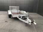 Remorque porte-voiture Pongratz PAF 2715 – 2,7T – double essieu – occasion - AGRIVITI MATERIEL AGRICOLE