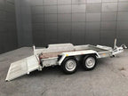 Remorque porte-voiture Pongratz PAF 2715 – 2,7T – double essieu – occasion - AGRIVITI MATERIEL AGRICOLE
