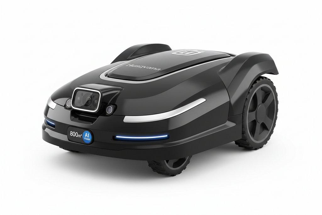 Robot Tondeuse Husqvarna 308V Automower Sans Fil / Vision IA - Surface 800m² - AGRIVITI MATERIEL AGRICOLE